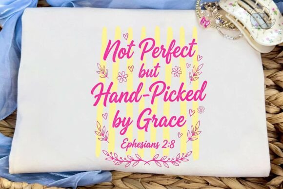 Christian Grace Quote PNG Sublimation Illustrations