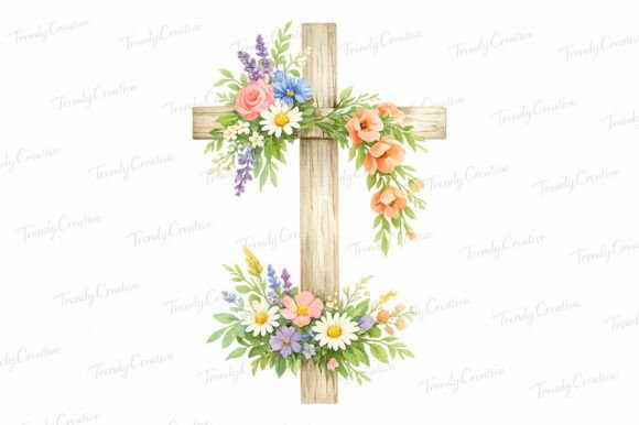 Christian Wildflower Scripture PNG Illustrations