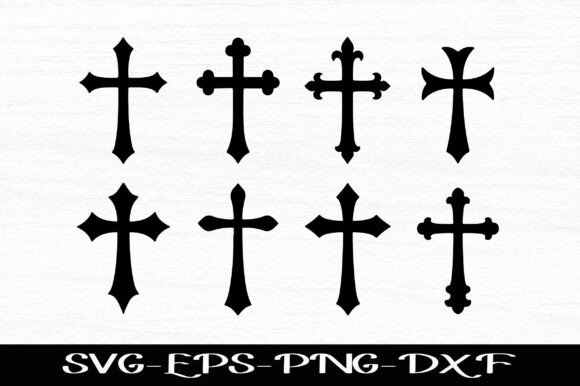 Cross SVG Bundle: Christian Cross SVG for Crafts