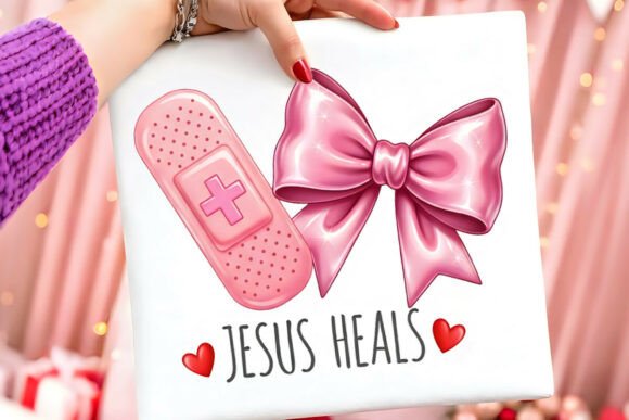 Jesus Heals Sublimation PNG for Editorial & Web Design