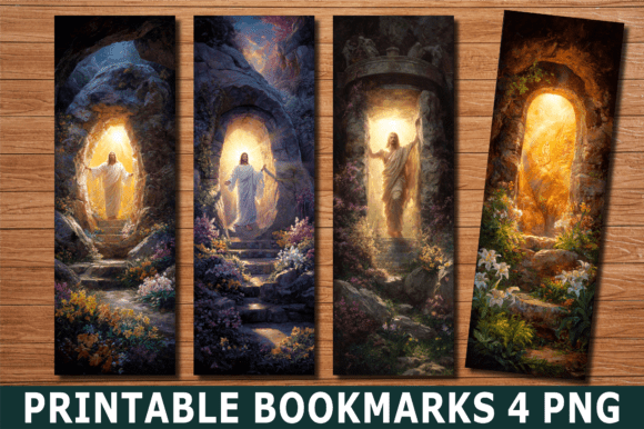 Jesus Tomb Resurrection Light Bookmark — Crafts