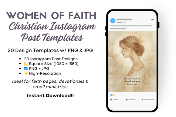 Women of Faith Instagram Post